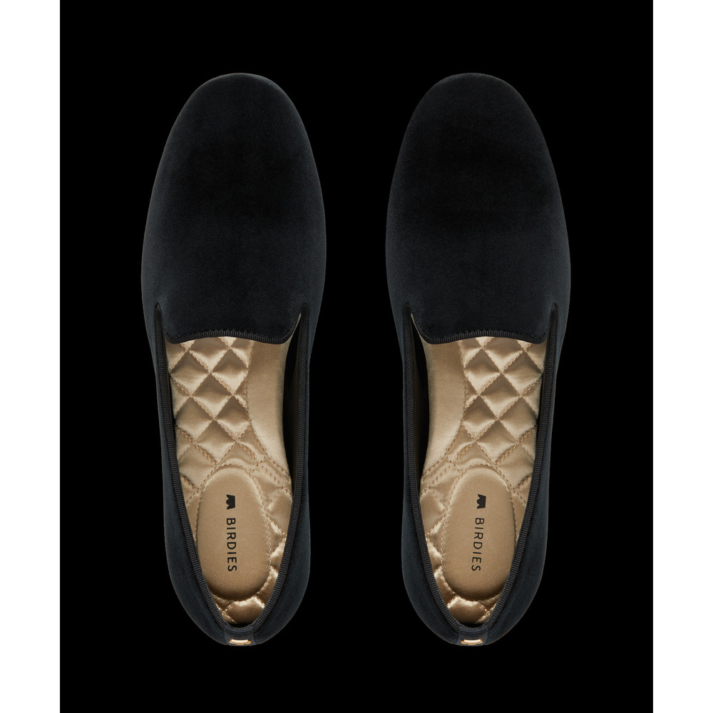 Birdies The Starling - New Black Velvet Size 9.5